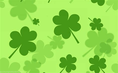 cute shamrock background